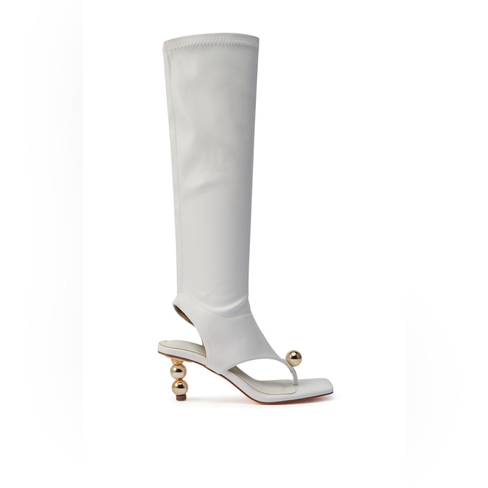Azalea Wand Bone Cecile Thong Boots